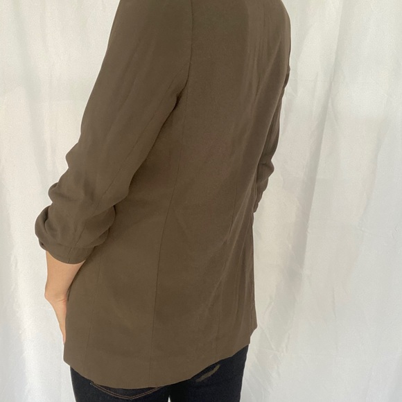 Aritzia unstructured brown blazer - Picture 2 of 3